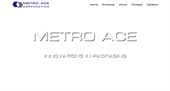 Desktop Screenshot of metroaceplastic.com